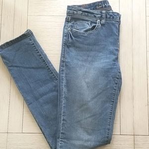 LC Lauren Conrad | Straight Leg Skinny Blue Jeans